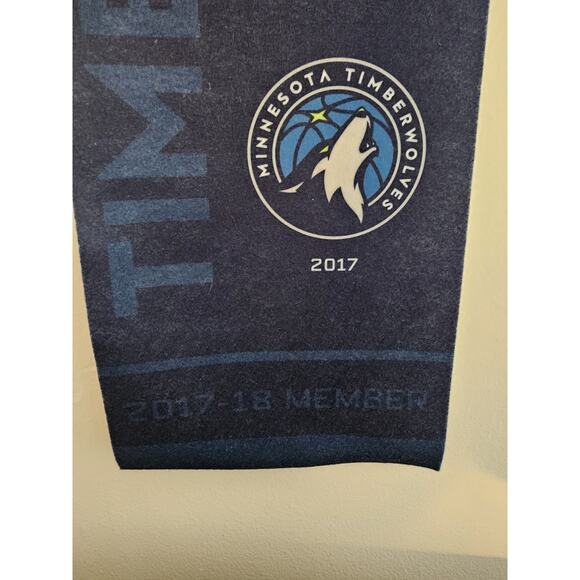 2017-2018 Minnesota Timberwolves Season Ticket Member Logo Wall Banner - 32"x8" - Picture 4 of 4